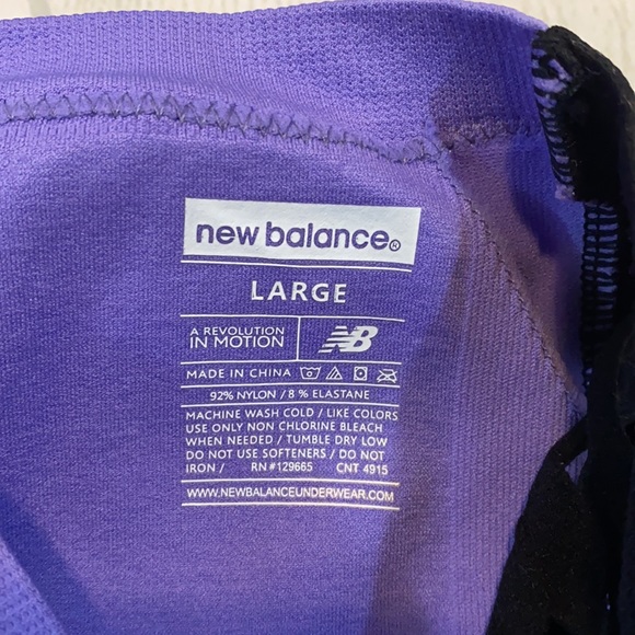 New Balance Padded Bandeau Bras - Picture 4 of 4